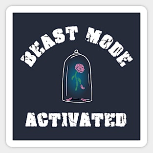 Beast Mode Activated Sticker